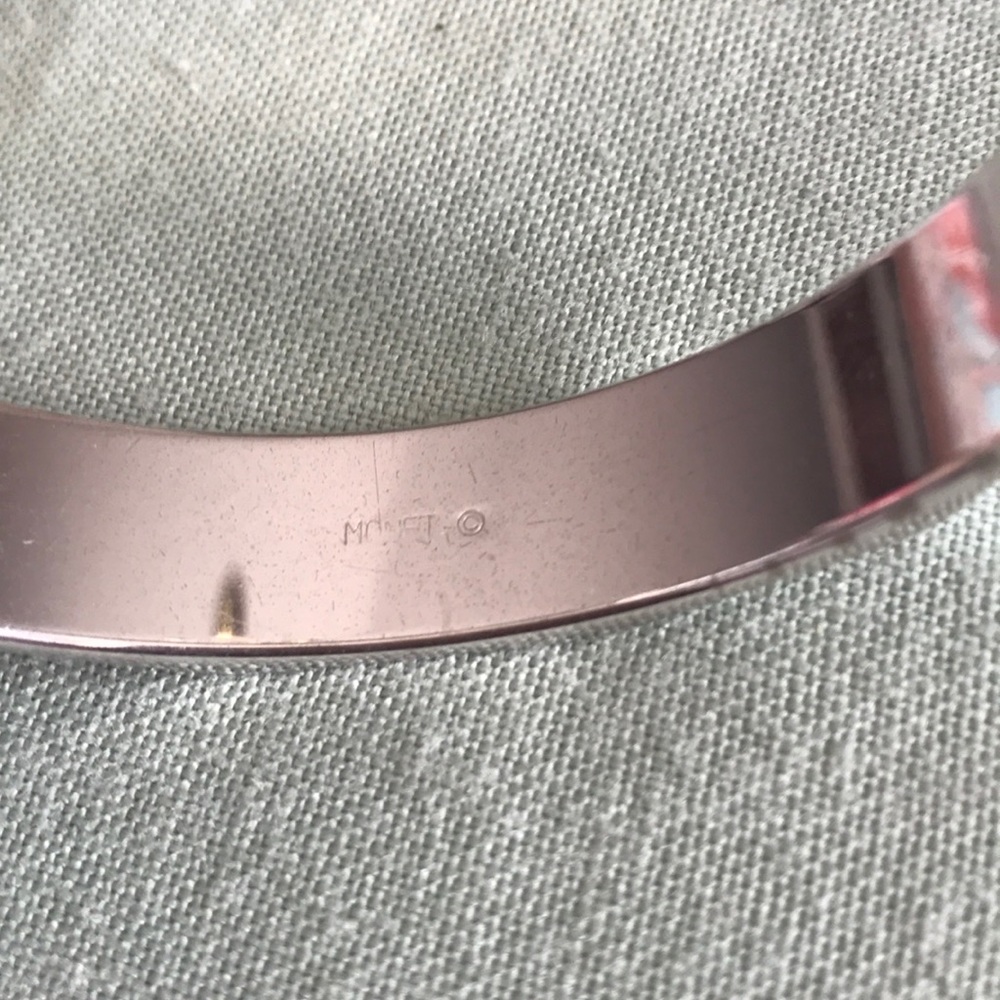 Silver Bangle bracelet. VINTAGE - Picture 2 of 3